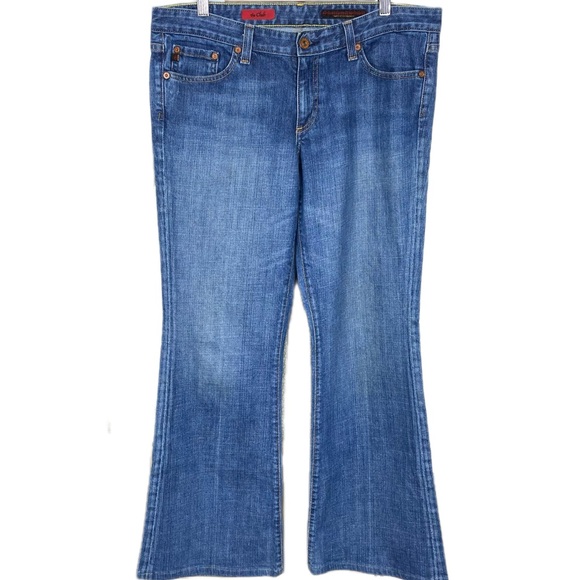 AG Adriano Goldschmied The CLUB Jeans Bootcut Mid Rise Denim - Picture 1 of 12